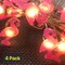 7-Foot Long Flamingo Light Strand with 20 LEDs for Summer Decor